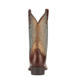Ariat Round Up Wide Square Toe Western Boot -Horseback Riding Clothing Store 10016317 heel 70263 42943.1663186567