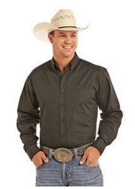 Panhandle Select Black-Button Down Shirt 1 Panhandle Select Black-Button Down Shirt