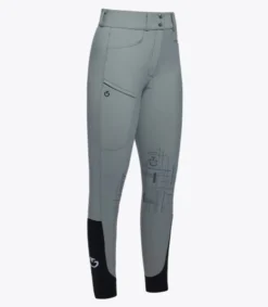 Cavalleria Toscana CT Academy Breeches Knee Grip 11 Cavalleria Toscana CT Academy Breeches Knee Grip -Horseback Riding Clothing Store academy grip breech grey front PAD196 JE186 8980 CT 15993.1688603253