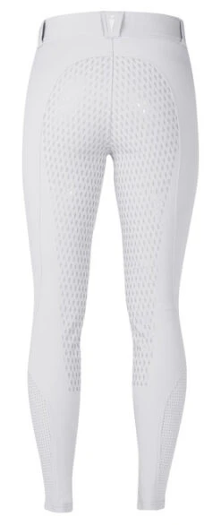Kerrits Affinity Ice Fil Full Seat Breeches -Horseback Riding Clothing Store affinity icefil breech FS white back 50409 kerrits 77658.1584747363