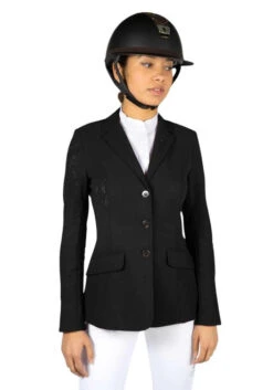 Samshield Alix Air Competition Jacket -Horseback Riding Clothing Store alix air perforated black front ALIX AIR samshield 01258.1654293400