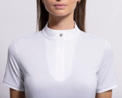 Samshield Apollina Short Sleeve Show Shirt 5 Samshield Apollina Short Sleeve Show Shirt -Horseback Riding Clothing Store apollina show shirt ss grey lurex bib APOLLINA samshield 40210.1638916924