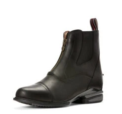 Ariat Devon Nitro Paddock Boots -Horseback Riding Clothing Store ariat devon nitro black angle 67803.1550093919