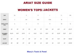 Ariat Taryn Polo Long Sleeve -Horseback Riding Clothing Store ariat womens tops size guide 49302.1661217684