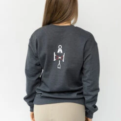 TKEQ Athletic Motif Sweatshirt -Horseback Riding Clothing Store athletic motif sweatshirt nickle back ATH MOTIF tkeq 43501.1668466297