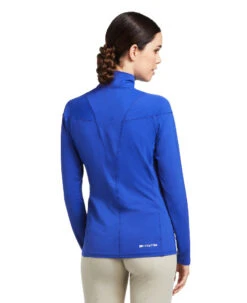 Ariat Auburn Quarter Zip Baselayer -Horseback Riding Clothing Store auburn 1 4 zip baselayer mazarine blue back 10039496 ariat 08666.1645308574