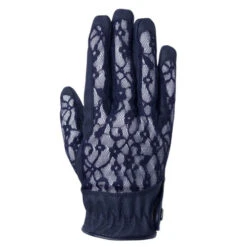 B Vertigo Lace Riding Gloves -Horseback Riding Clothing Store b vertigo lace gloves navy back 31739 VDB horze 00789.1652645706