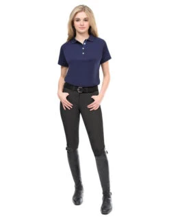 Ovation Bellissima II GripTec Full Seat Breeches -Horseback Riding Clothing Store bellissima griptec FS dark grey full 471217 ovation 30509.1626210476