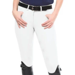 Ovation Bellissima II GripTec Full Seat Breeches -Horseback Riding Clothing Store bellissima griptec FS white 471217 ovation 39705.1626206618