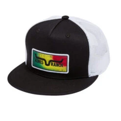 Kimes Ranch Blanket Trucker Hat -Horseback Riding Clothing Store blanket trucker hat black hero 842606178796 kimes 63617.1684192557