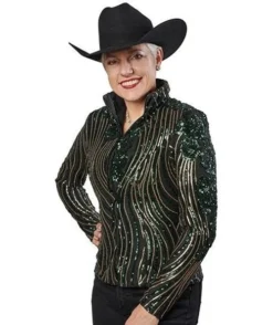 Hobby Horse Bloom Show Jacket 12 Hobby Horse Bloom Show Jacket -Horseback Riding Clothing Store bloom jacket green front 1924 hobby horse 80002.1584475303