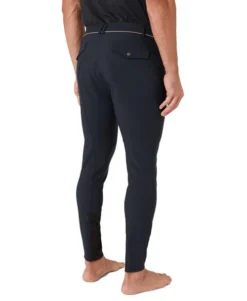 Men's B Vertigo Damien Breeches Knee Patch -Horseback Riding Clothing Store bv mens damien kp anth.gry side 36725 horze 48026.1678926370