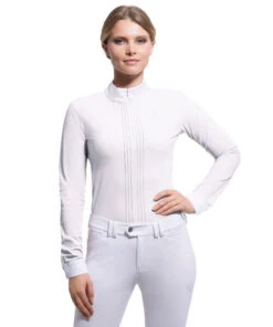 Horseback Riding Clothing Store 5 Horseback Riding Clothing Store -Horseback Riding Clothing Store camille show shirt white front 8583 samshield 29718.1638828741