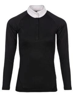 Horseware Ireland Horseware Sara Competition Shirt Long Sleeve -Horseback Riding Clothing Store cjbahs horseware sara comp shirt ls black front 33841 21011.1640813524