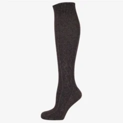 Horze Clara Winter Socks -Horseback Riding Clothing Store clara winter socks after dark brown AFBR 31335 horze 12944.1633129514