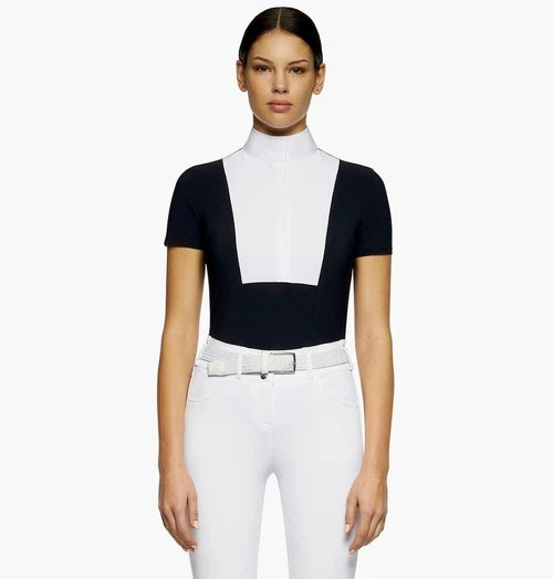 Cavalleria Toscana Hunter Competition Shirt Short Sleeve 7 Cavalleria Toscana Hunter Competition Shirt Short Sleeve - Image 7