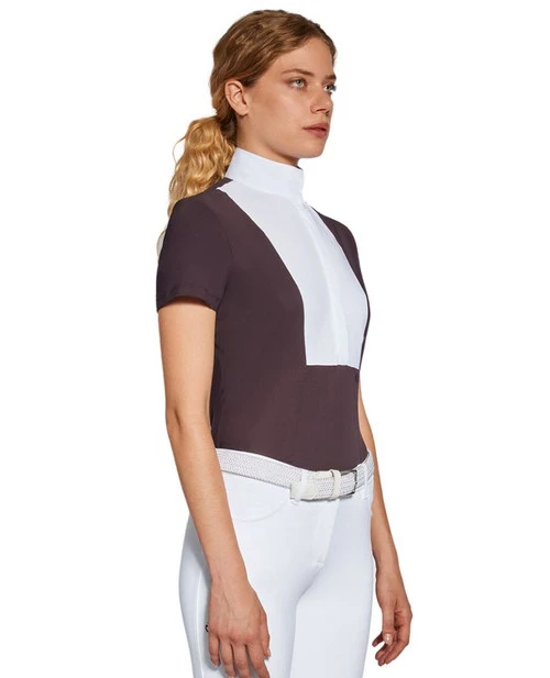 Cavalleria Toscana Hunter Competition Shirt Short Sleeve 2 Cavalleria Toscana Hunter Competition Shirt Short Sleeve - Image 2