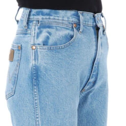 Wrangler Women's Cowboy Cut Jeans 12 Wrangler Women's Cowboy Cut Jeans -Horseback Riding Clothing Store core jeans antique wash side detail 1014MWZAT wrangler 47302.1665524265