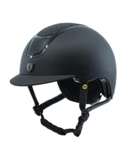 Tipperary Devon UltraMatte Helmet With MIPS -Horseback Riding Clothing Store devon helmet sparkle mips black 3 4 tipperary 08338.1632683605