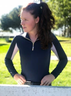 Mary's EIS Sun Shirt -Horseback Riding Clothing Store eis marys logo collar shirt 08728.1677959234