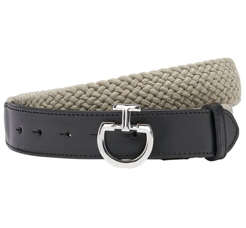 Cavalleria Toscana Woven Fabric Elastic Belt 1 Cavalleria Toscana Woven Fabric Elastic Belt