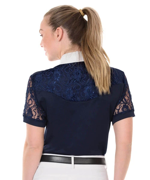 Ovation Elegance Lace Short Sleeve Show Shirt 5 Ovation Elegance Lace Short Sleeve Show Shirt - Image 5