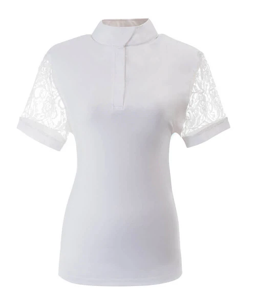 Ovation Elegance Lace Short Sleeve Show Shirt 1 Ovation Elegance Lace Short Sleeve Show Shirt