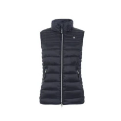 Cavallo Elexa Quilted Vest -Horseback Riding Clothing Store elexa vest dark blue front cavallo 94477.1674001547