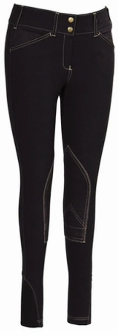 Equine Couture Natasha Knee Patch Breech For Girls