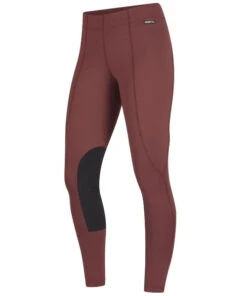 Kerrits Flow Rise Performance Tights -Horseback Riding Clothing Store flow rise performance tights mahogany side 50200 kerrits 58024.1645910720