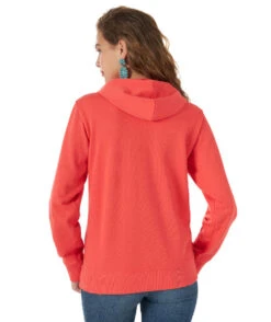 Wrangler Geo Hoodie 8 Wrangler Geo Hoodie -Horseback Riding Clothing Store geo hoodie dark pink back 112317323 wrangler 30828.1656709561