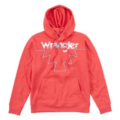 Wrangler Geo Hoodie 7 Wrangler Geo Hoodie -Horseback Riding Clothing Store geo hoodie dark pink hero 112317323 wrangler 32676.1656709555