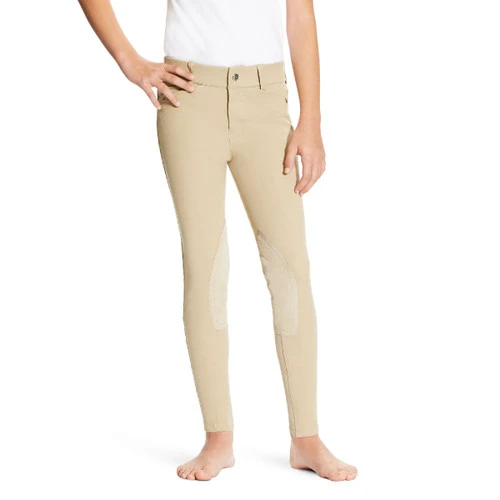 Girls Ariat Heritage Front Zip Breeches 2 Girls Ariat Heritage Front Zip Breeches - Image 2