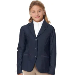 Ovation Child's AirFlex Show Coat 5 Ovation Child's AirFlex Show Coat -Horseback Riding Clothing Store girls airflex show coat navy ovation 65679.1624992159