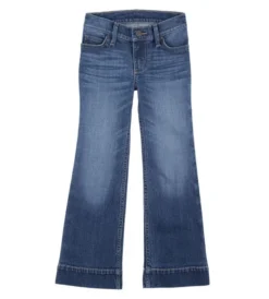 Girls Wrangler Trouser Jean 5 Girls Wrangler Trouser Jean -Horseback Riding Clothing Store girls daisey trouser jean front 112317227 wrangler 39248.1666668677