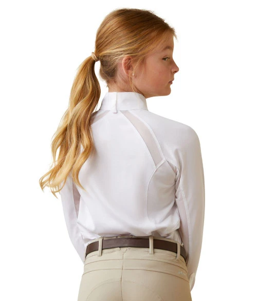 Girls Ariat Sunstopper Pro 2.0 Show Shirt 2 Girls Ariat Sunstopper Pro 2.0 Show Shirt - Image 2