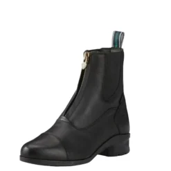 Ariat Heritage IV Waterproof Zip Insulated Boot -Horseback Riding Clothing Store heritage iv zip h20 insulated black front 10029562 ariat 20903.1641757801