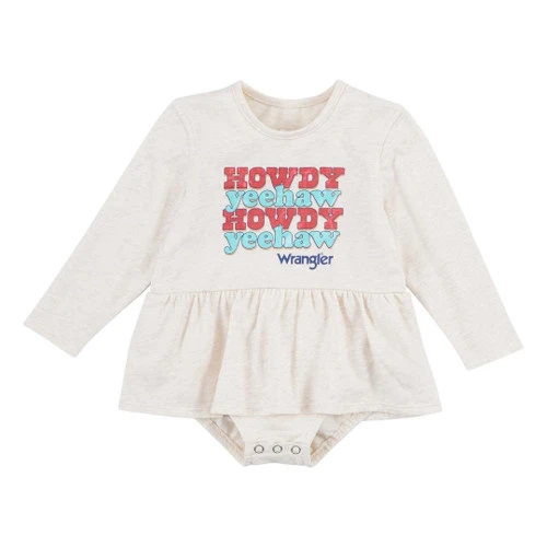 Baby Wrangler Howdy Yeehaw Onesie 2 Baby Wrangler Howdy Yeehaw Onesie - Image 2