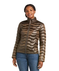 Ariat Ideal 3.0 Down Jacket -Horseback Riding Clothing Store ideal 3.0 down jacket banyan bark front 10037647 ariat 40901.1633544999