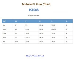 Irideon Kids Luna CoolStretch Shirt Long Sleeve -Horseback Riding Clothing Store irideon kids size chart 55664.1655841073