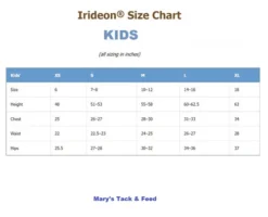 Girls Irideon Circuit Show Pant -Horseback Riding Clothing Store irideon kids size chart 87903.1686434408