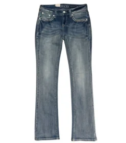 Grace In LA Jr Fit Steer Head Pocket Jeans 9 Grace In LA Jr Fit Steer Head Pocket Jeans -Horseback Riding Clothing Store jr fit steerhead jean front grace LA 00606.1689631899