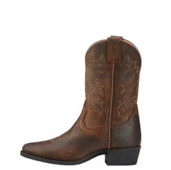 Kids Ariat Heritage Western Boot -Horseback Riding Clothing Store kid heritage western boot side 10001825 ariat 65116.1658276176