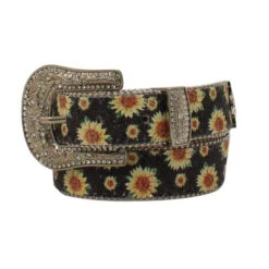 Kids Glitter Sunflower Belt