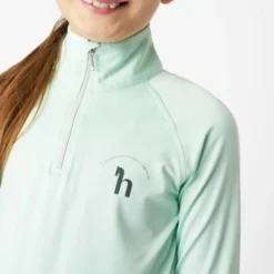 Girls Horze Lola Half Zip Tech Shirt 13 Girls Horze Lola Half Zip Tech Shirt -Horseback Riding Clothing Store kids lola dustaqua detail 33757 DAGR horze 09378.1678730301