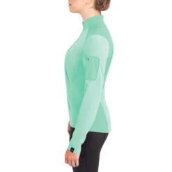 Irideon Kids Luna CoolStretch Shirt Long Sleeve -Horseback Riding Clothing Store kids luna cool stretch ls island green side 30 7006 IG toklat 74454.1655841062