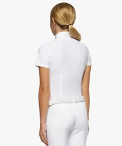 Kids Cavalleria Toscana Team Daytona Polo Short Sleeve 8 Kids Cavalleria Toscana Team Daytona Polo Short Sleeve -Horseback Riding Clothing Store kids team daytona polo ss white back POA080 JE152 0001 ct 59223.1661020664