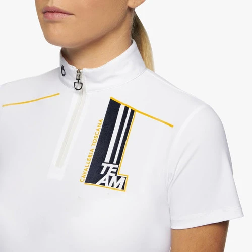 Kids Cavalleria Toscana Team Daytona Polo Short Sleeve 3 Kids Cavalleria Toscana Team Daytona Polo Short Sleeve - Image 3