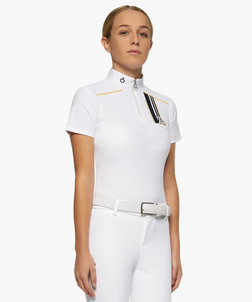 Kids Cavalleria Toscana Team Daytona Polo Short Sleeve 2 Kids Cavalleria Toscana Team Daytona Polo Short Sleeve - Image 2