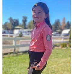 Irideon Kids Thermaluxe Quarter Zip Top 8 Irideon Kids Thermaluxe Quarter Zip Top -Horseback Riding Clothing Store kids thermaluxe top salmon rider 30 7112 SLM irideon 77891.1666388199